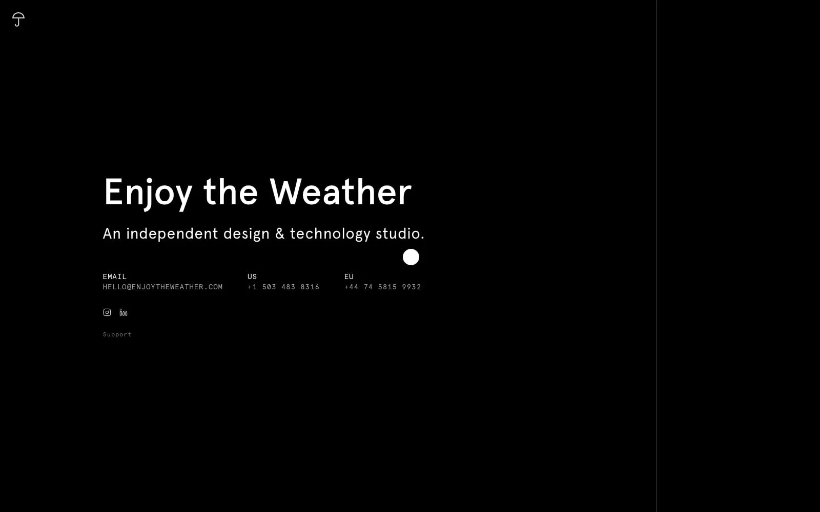 Screenshot of Enjoy the Weather