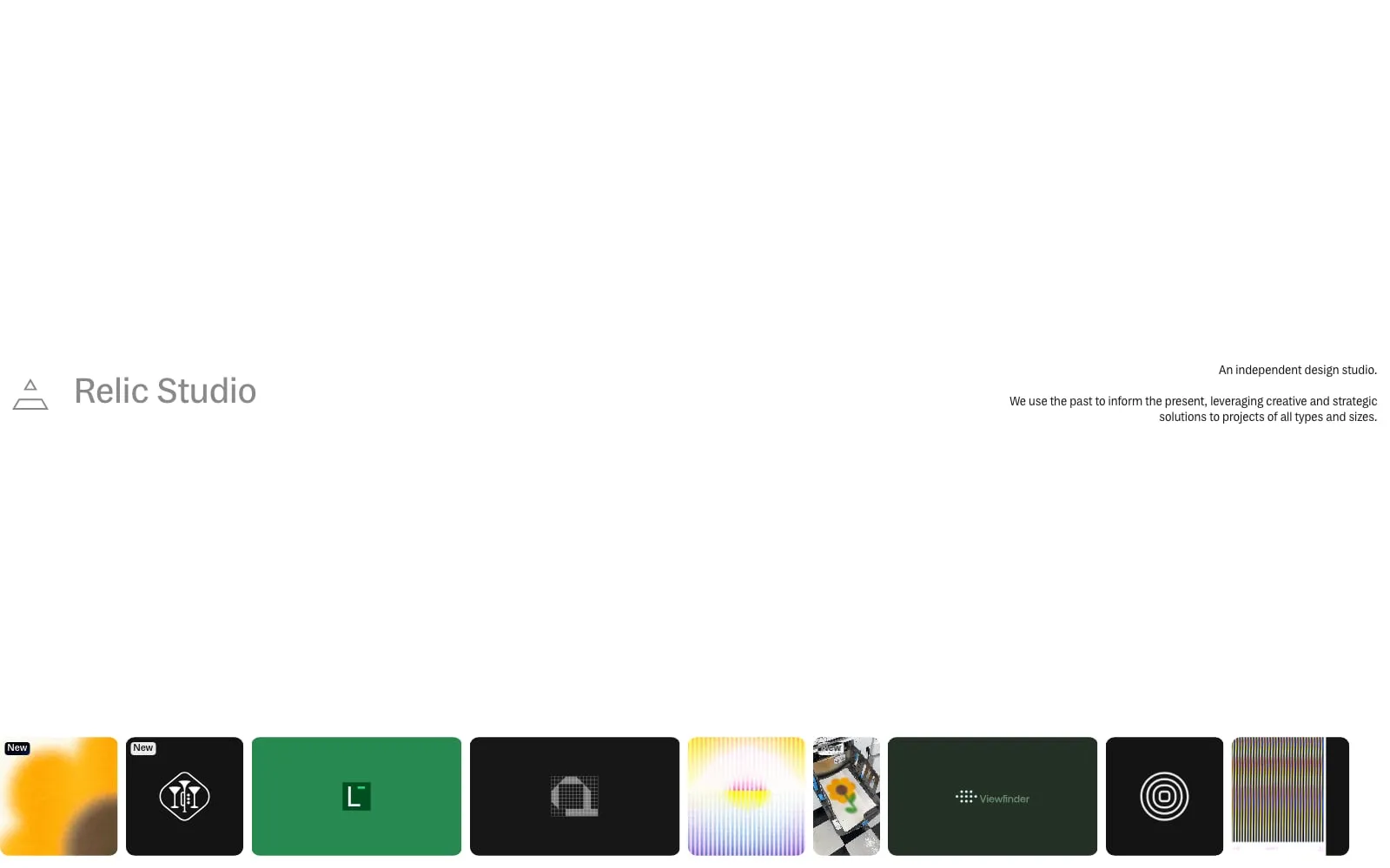 Screenshot of Relic Studio