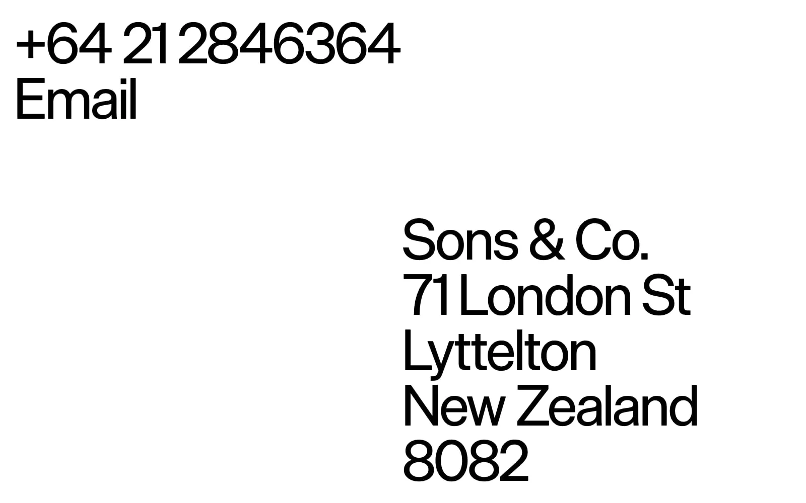 Screenshot of Sons & Co.