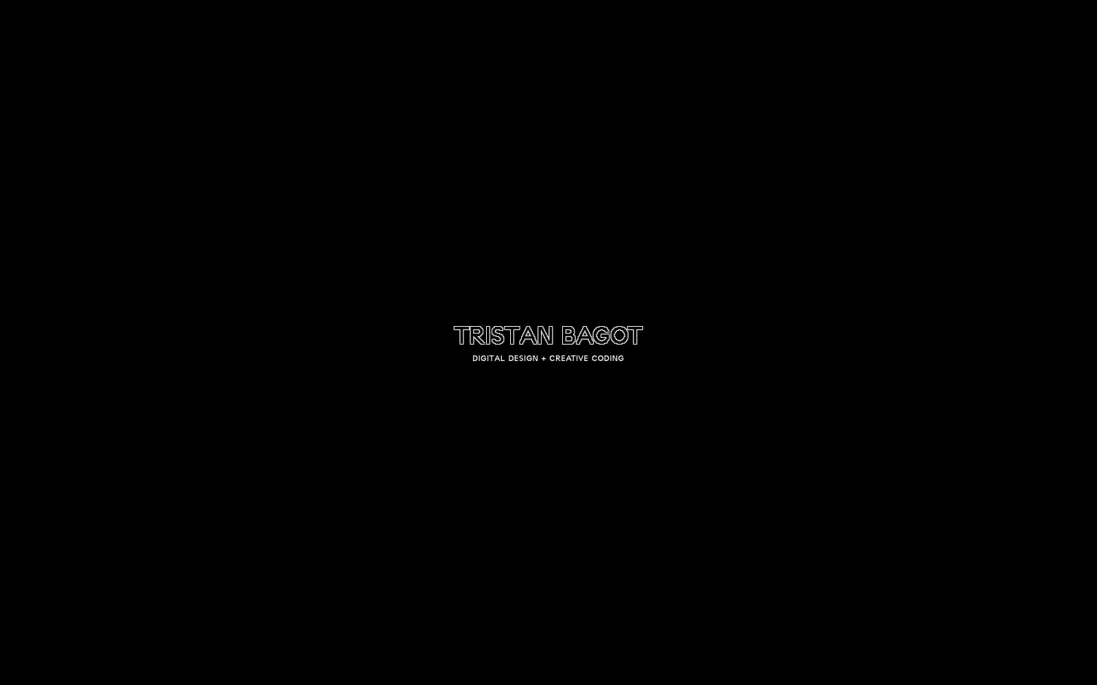 Screenshot of Tristan Bagot