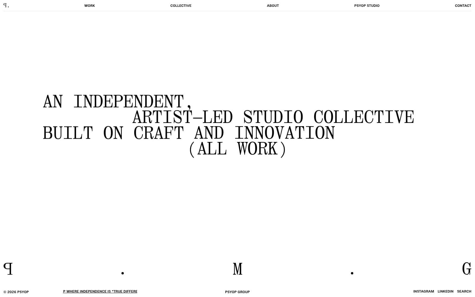 Screenshot of Psyop