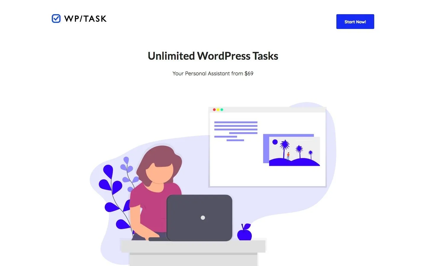 Screenshot of WP/TASK