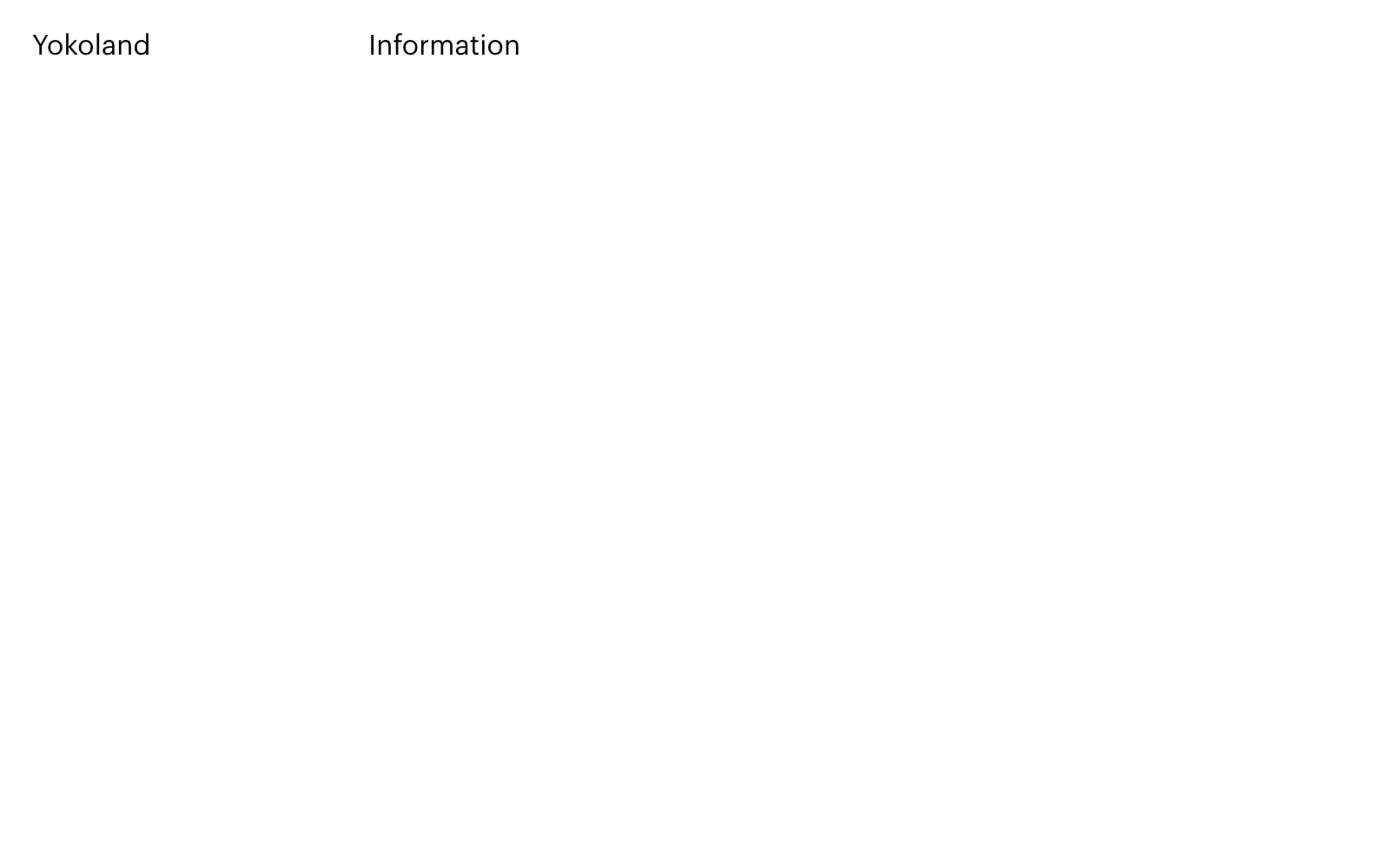 Screenshot of Yokoland