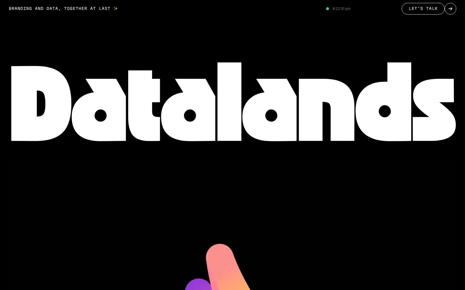 Screenshot of Datalands
