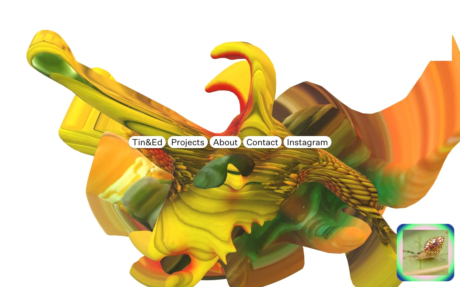 Screenshot of tin&ed