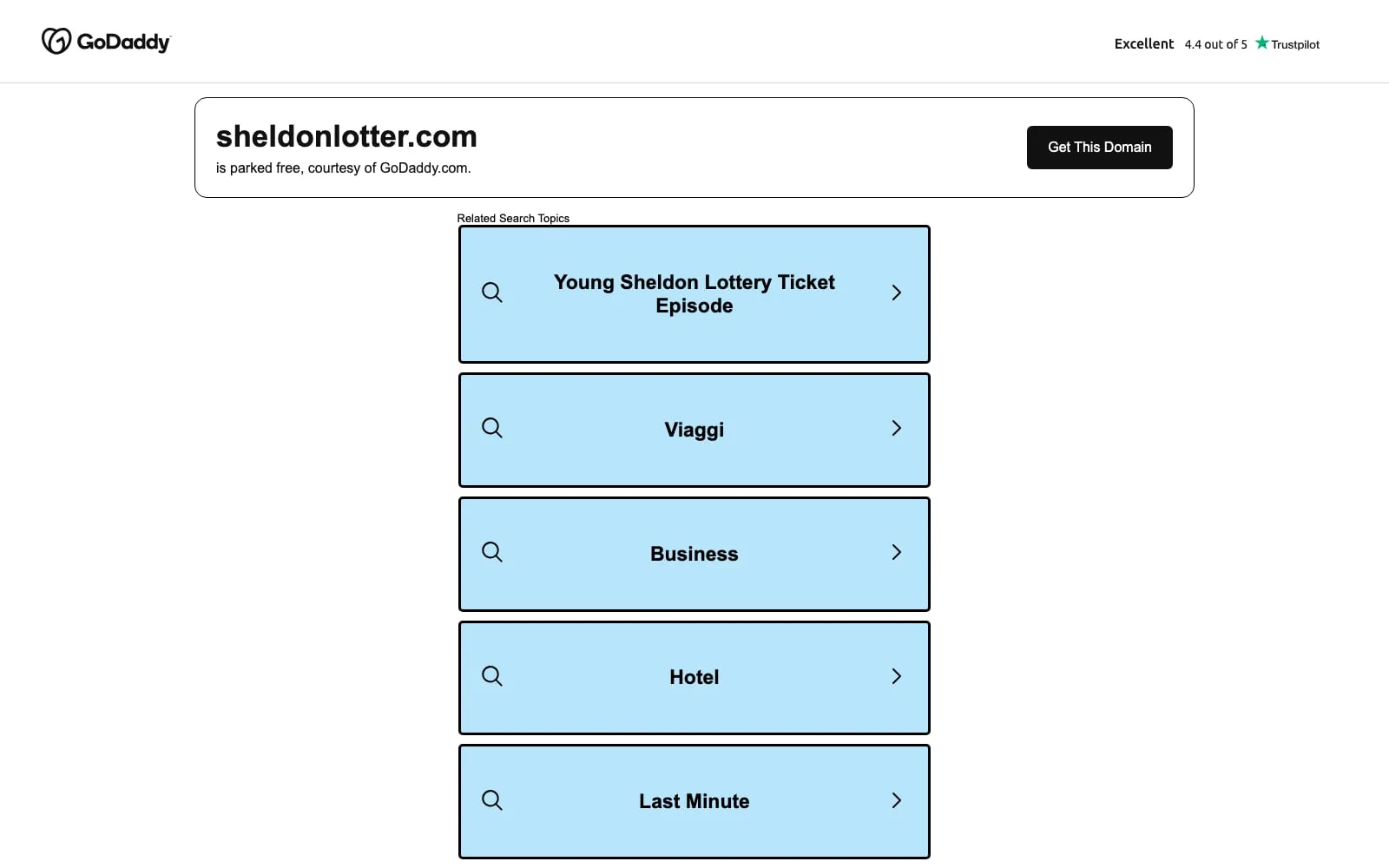 Screenshot of Sheldon Lotter