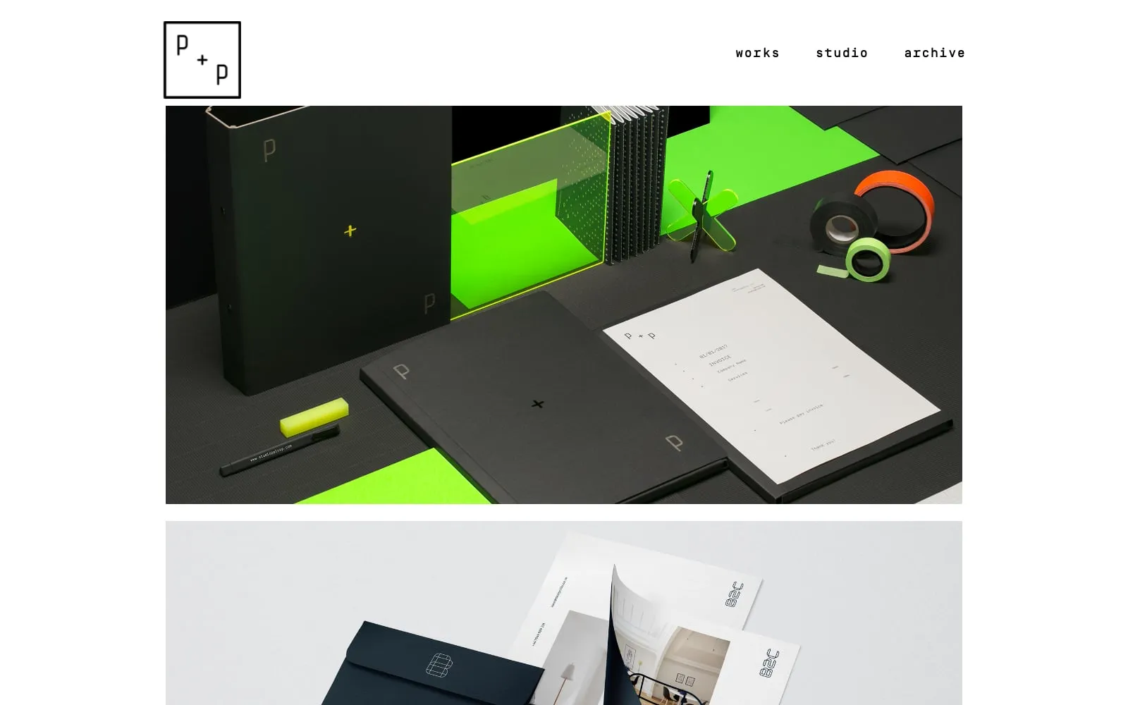 Screenshot of Studio P+P