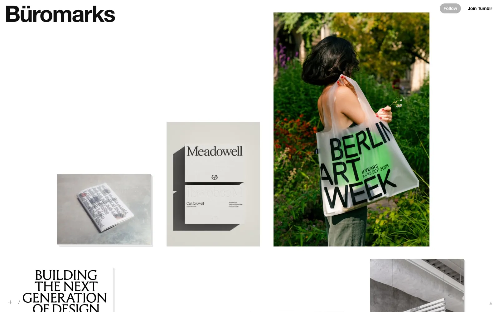 Screenshot of Büromarks