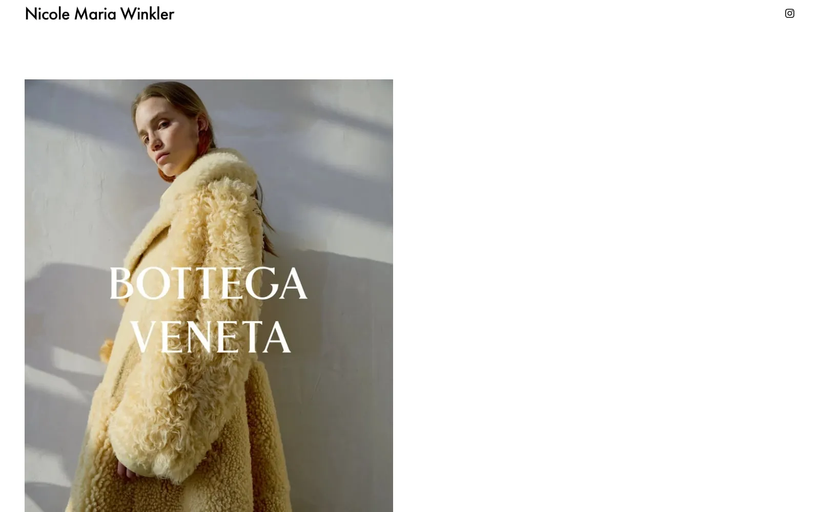 Screenshot of Nicole Maria Winkler