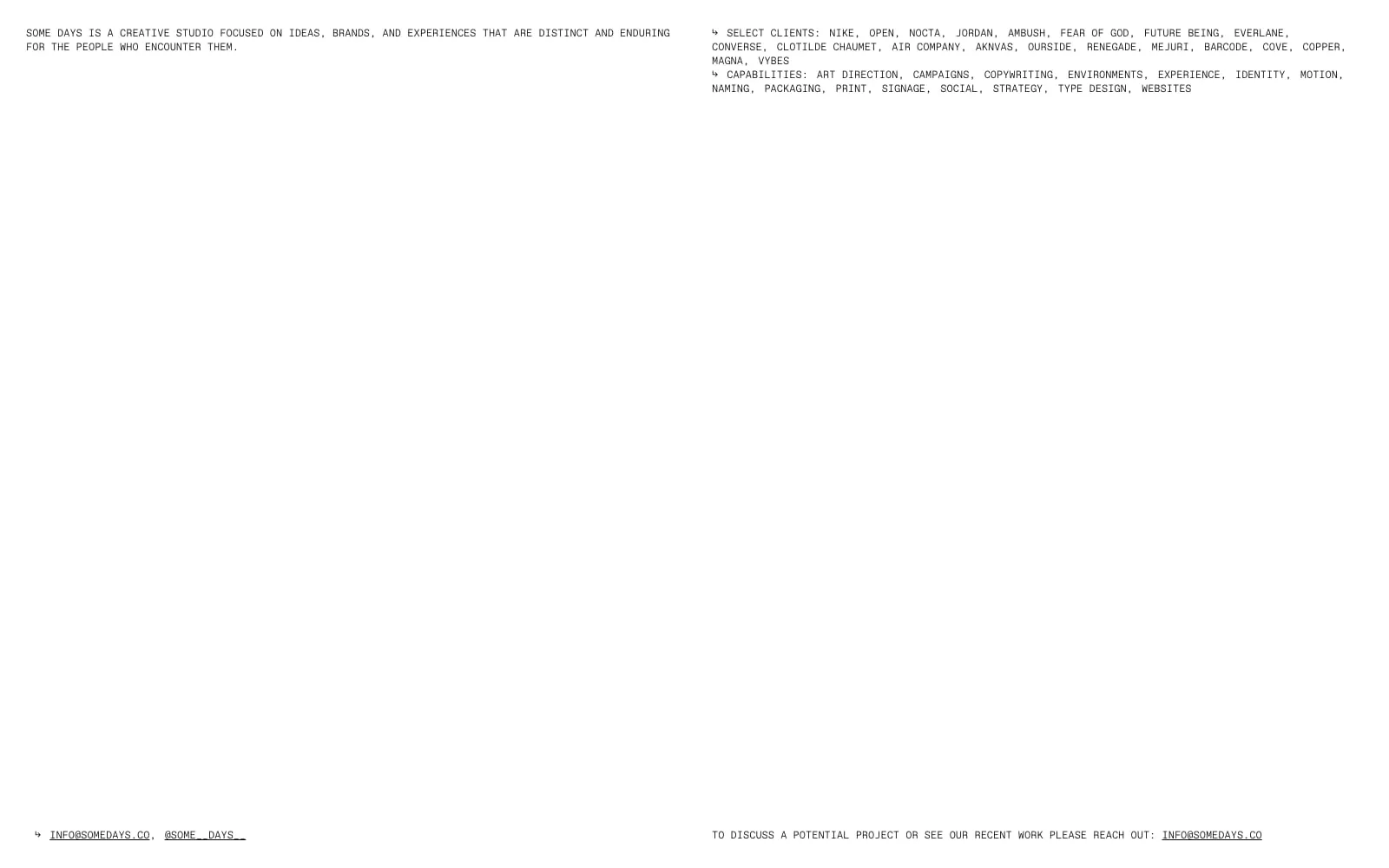 Screenshot of Some Days
