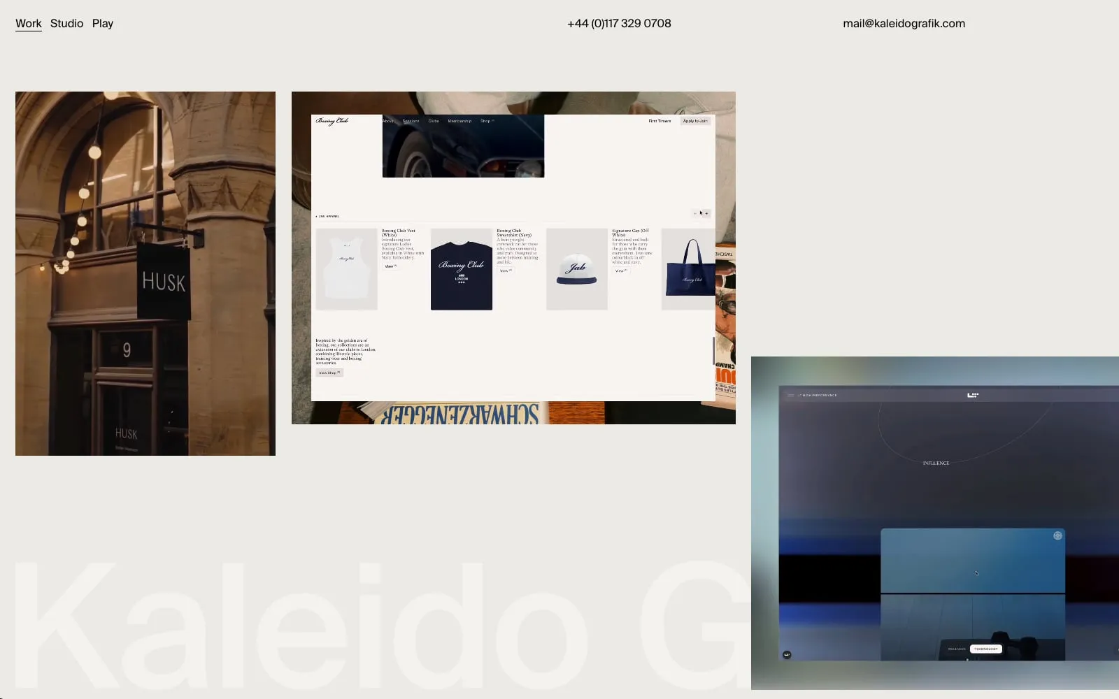 Screenshot of Kaleido Grafik