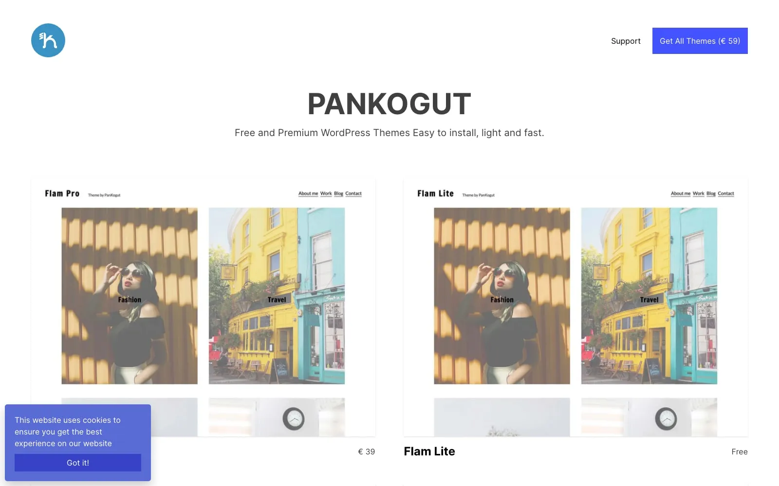 Screenshot of PanKogut