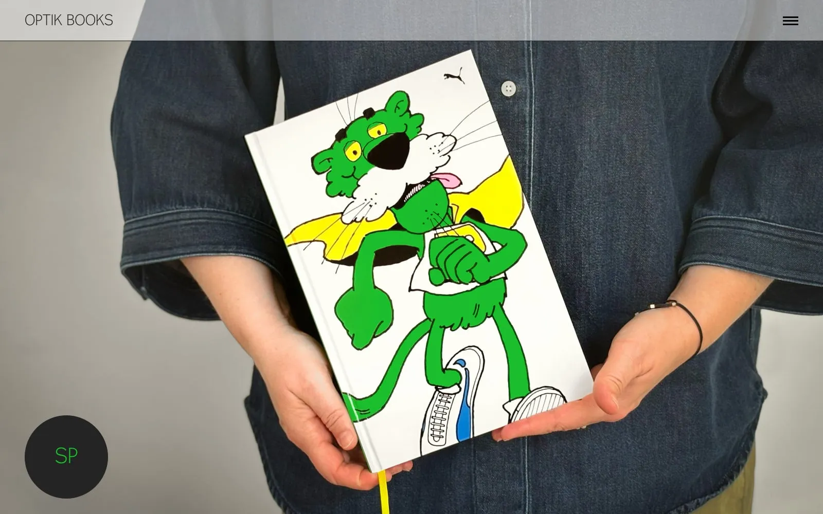 Screenshot of OPTIK BOOKS