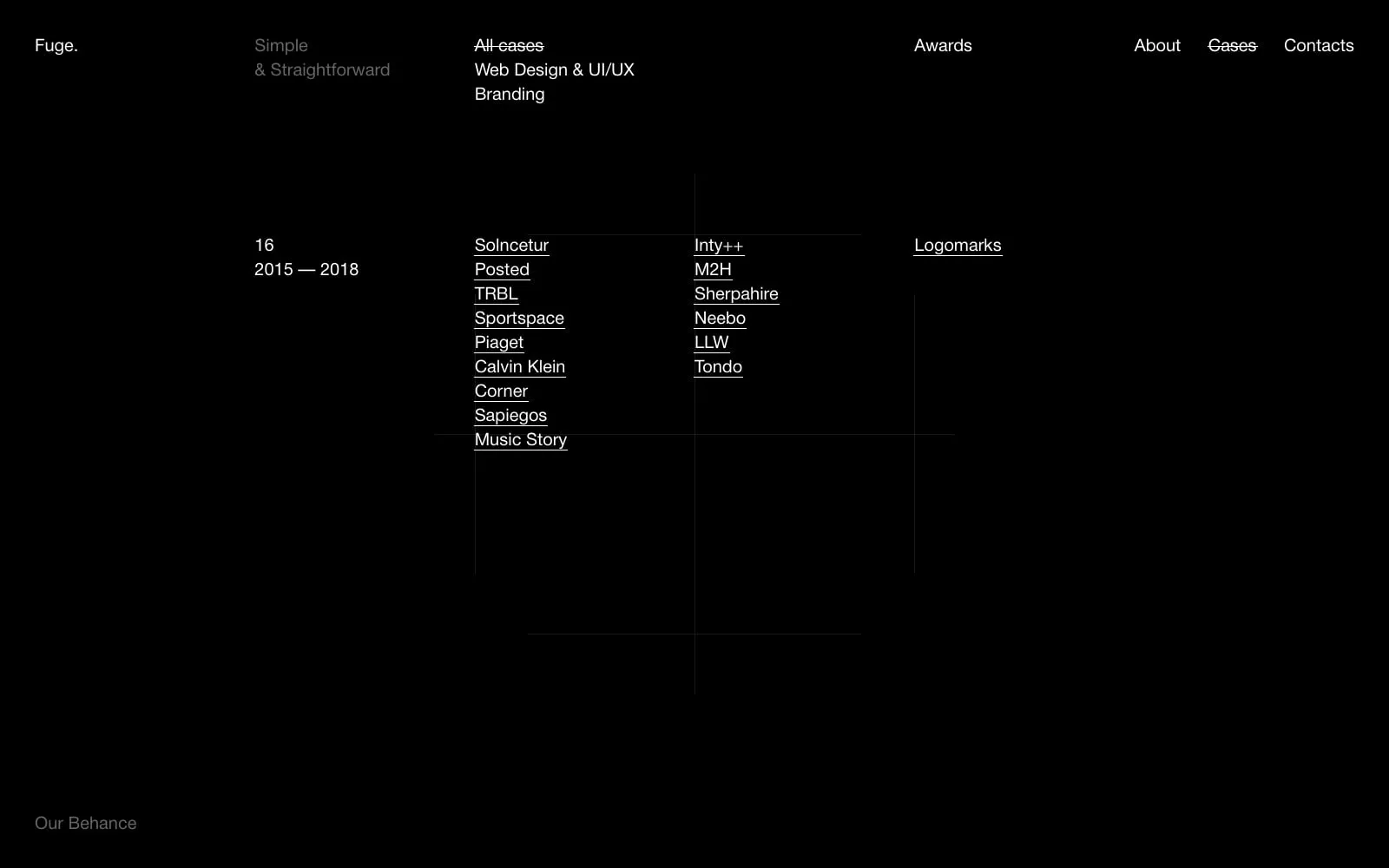Screenshot of Fuge