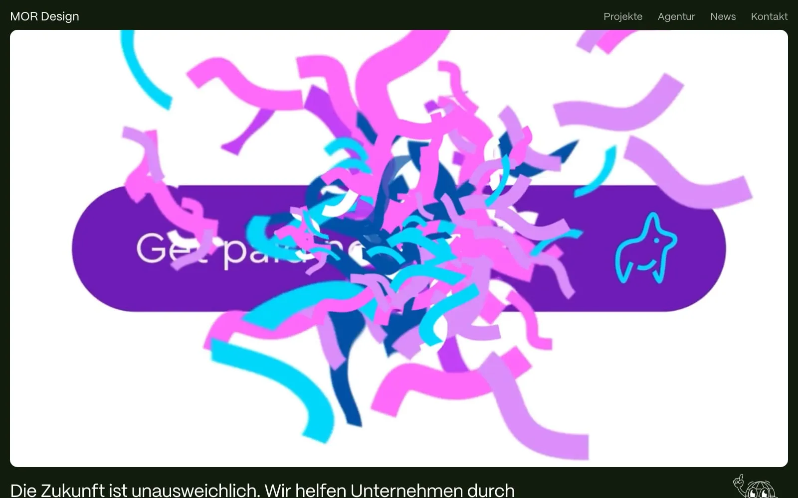 Screenshot of MOR Design
