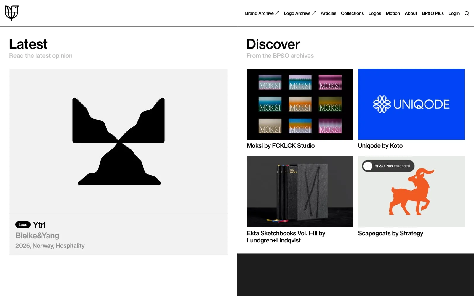 Screenshot of BP&O
