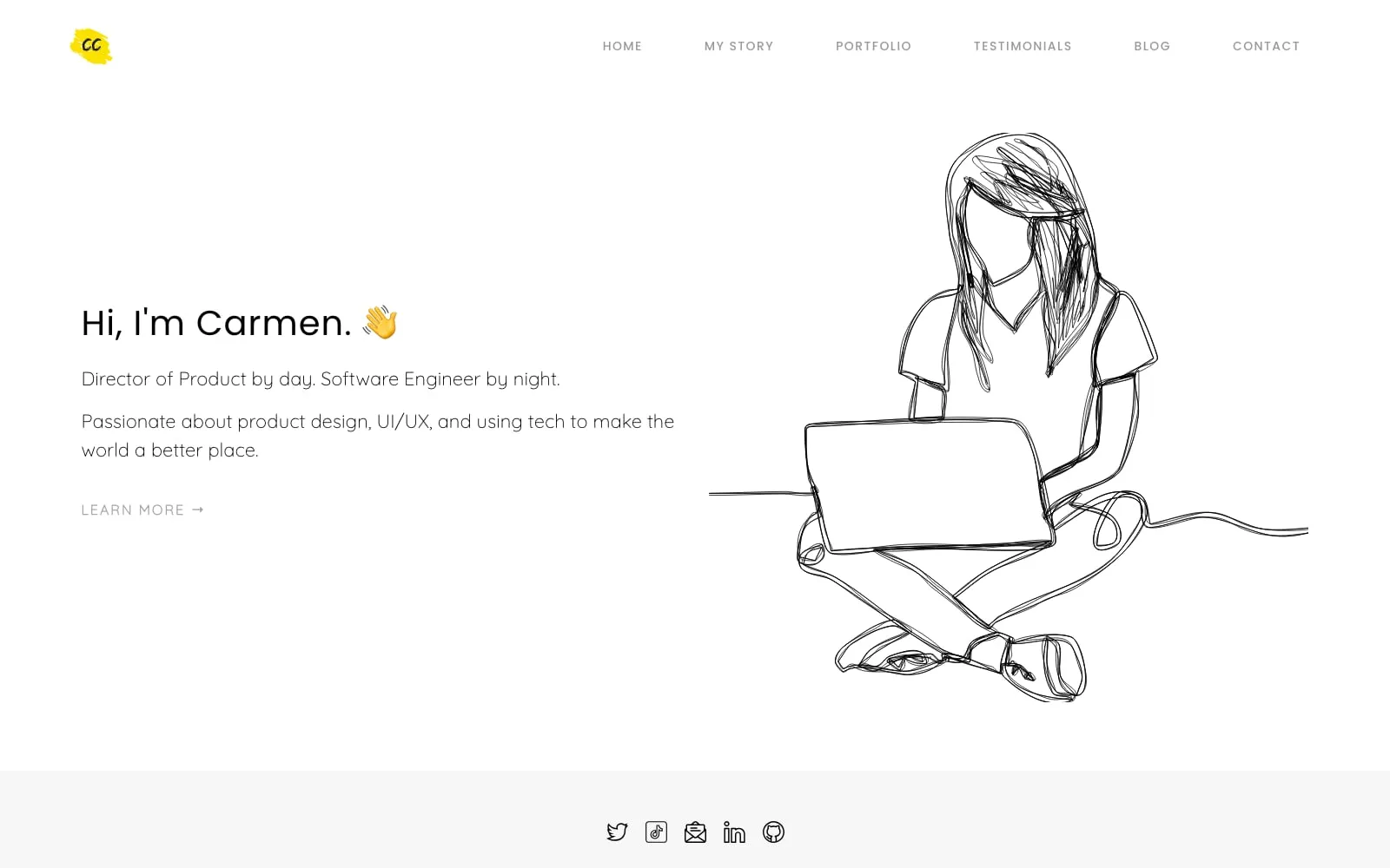 Screenshot of Carmen Chung