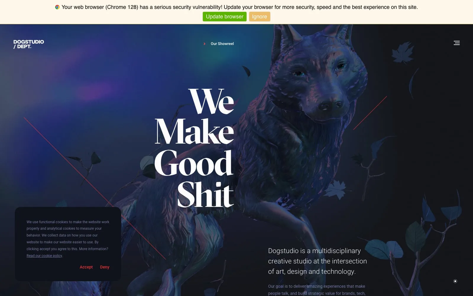 Screenshot of Dogstudio
