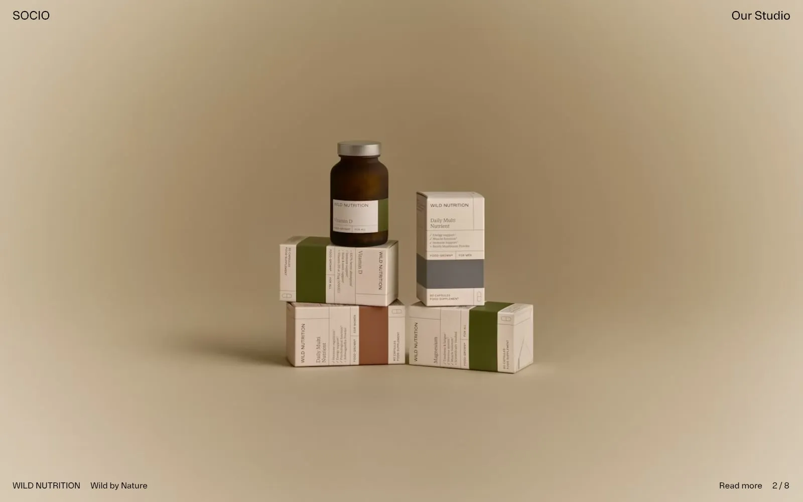 Screenshot of Socio Design