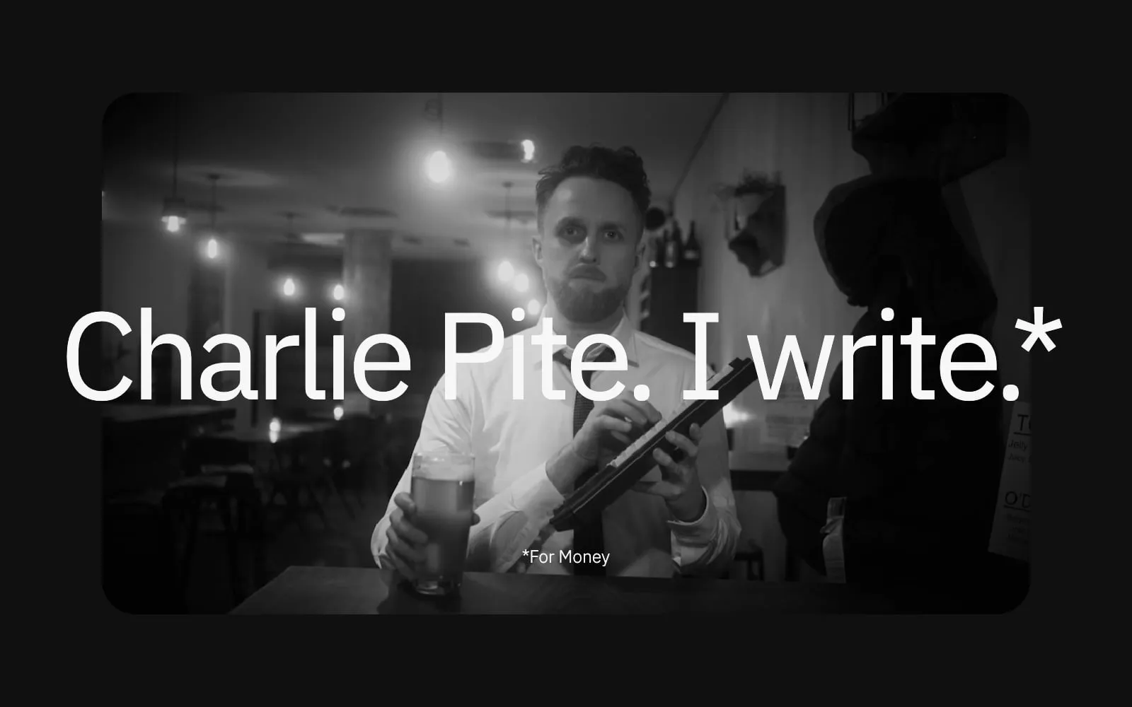 Screenshot of Charlie Pite