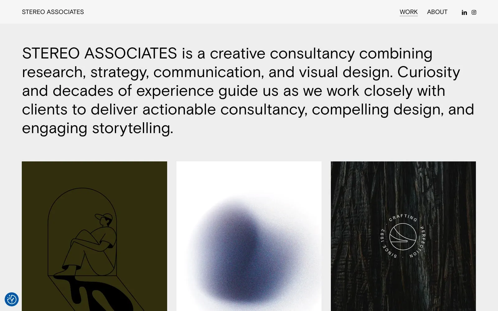 Screenshot of Stereo Associates